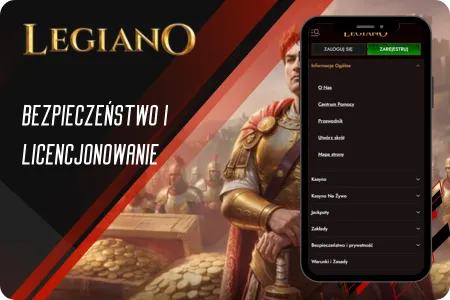 Bezpieczeństwo i licencja legiano pl