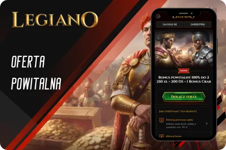Oferta powitalna legiano casino online