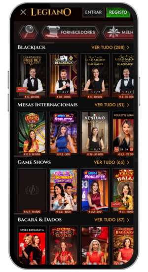 Legiano Casino Portugal