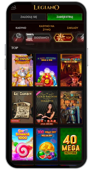 turnieje i klub VIP na Legiano Casino